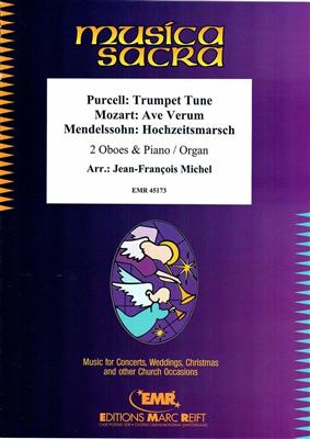 Trumpet Tune - Ave Verum - Hochzeitsmarsch: (Arr. Jean-François Michel): Duo pour Hautbois