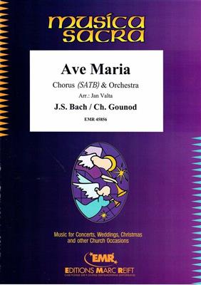 Johann Sebastian Bach: Ave Maria: (Arr. Jan Valta): Chœur Mixte et Ensemble