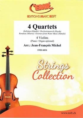 4 Quartets: (Arr. Jean-François Michel): Violons (Ensemble)