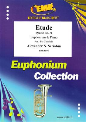 Alexander N. Scriabin: Etude: (Arr. Ilia Chkolnik): Baryton ou Euphonium et Accomp.