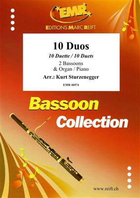 10 Duos: (Arr. Kurt Sturzenegger): Duo pour Bassons