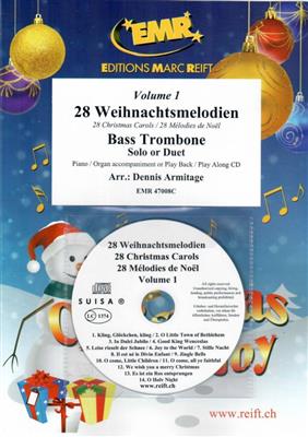 28 Weihnachtsmelodien Vol. 1: (Arr. Dennis Armitage): Duo pour Trombones