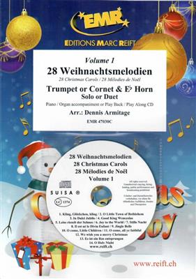 28 Weihnachtsmelodien Vol. 1: (Arr. Dennis Armitage): Duo pour Cuivres Mixte