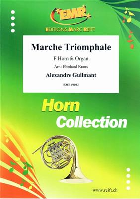 Alexandre Guilmant: Marche Triomphale: (Arr. Eberhard Kraus): Cor Français et Accomp.