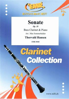 Thorvald Hansen: Sonate Op. 18: (Arr. Max Sommerhalder): Clarinette Basse