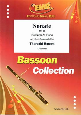 Thorvald Hansen: Sonate Op. 18: (Arr. Max Sommerhalder): Basson et Accomp.
