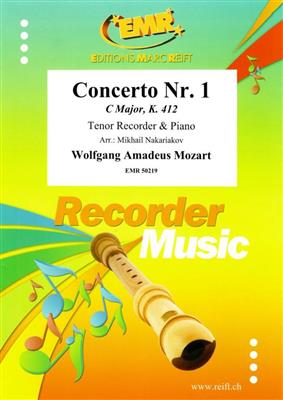 Wolfgang Amadeus Mozart: Concerto No. 1: (Arr. Mikhail Nakariakov): Flûte à Bec Ténor et Accomp.