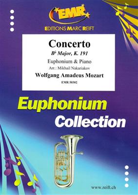 Wolfgang Amadeus Mozart: Concerto: (Arr. Mikhail Nakariakov): Baryton ou Euphonium et Accomp.