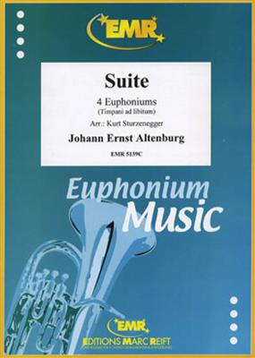 Johann Ernst Altenburg: Suite: (Arr. Kurt Sturzenegger): Baryton ou Euphonium (Ensemble)