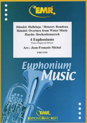 4 Quartets: (Arr. Jean-François Michel): Baryton ou Euphonium (Ensemble)