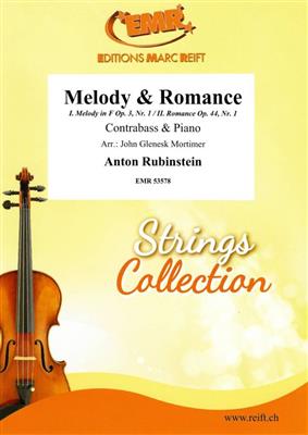 Anton Rubinstein: Melody & Romance: (Arr. John Glenesk Mortimer): Contrebasse et Accomp.