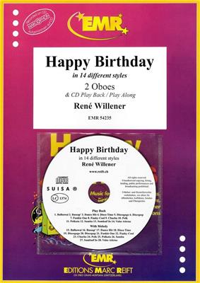 Rene Willener: Happy Birthday: Duo pour Hautbois