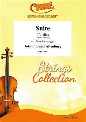 Johann Ernst Altenburg: Suite: (Arr. Kurt Sturzenegger): Violons (Ensemble)