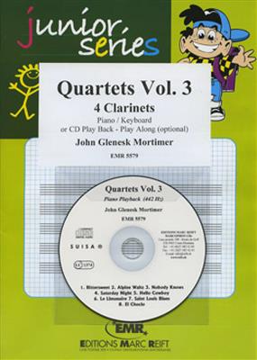 John Glenesk Mortimer: Quartets Volume 3: Clarinettes (Ensemble)