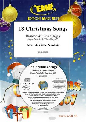 18 Christmas Songs: (Arr. Jerome Naulais): Basson et Accomp.