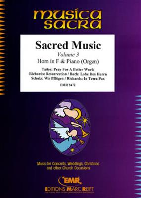 Sacred Music Volume 3: Cor Français et Accomp.