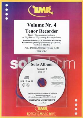 Marc Reift: Solo Album Volume 04: Flûte à Bec Ténor