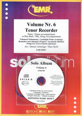 Marc Reift: Solo Album Volume 06: Flûte à Bec Ténor