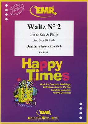 Dimitri Shostakovich: Waltz N° 2: (Arr. Richards): Duo pour Saxophones