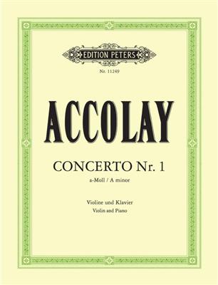 Jean-Baptiste Accolay: Concertino No. 1 A minor: Violon et Accomp.