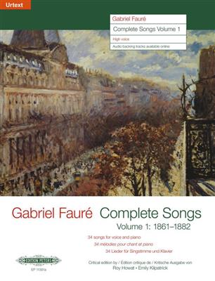 Complete Songs Vol. 1: Chant et Piano
