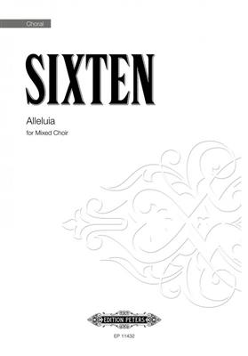 Fredrik Sixten: Alleluia for mixed choir: Chœur Mixte et Accomp.