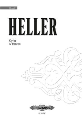 Paul Heller: Kyrie: Voix Basses A Capella