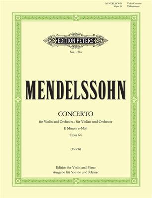 Felix Mendelssohn Bartholdy: Concerto in E minor Op.64: Violon et Accomp.