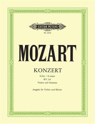 Wolfgang Amadeus Mozart: Violin Concerto No.3 In G K216: Violon et Accomp.