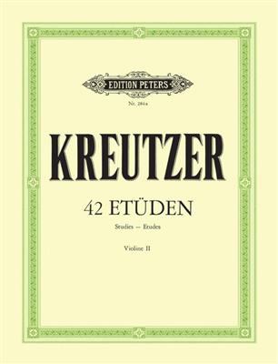 Kreutzer: 42 Etuden Violine 2: Solo pour Violons