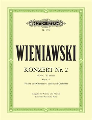Henryk Wieniawski: Concerto No.2 in D minor Op.22: Violon et Accomp.