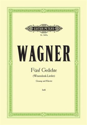 Richard Wagner: Wesendonck-Lieder: Chant et Piano