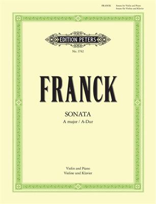César Franck: Violin Sonata In A Major: Alto et Accomp.
