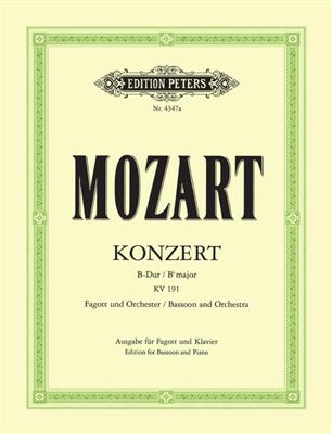 Wolfgang Amadeus Mozart: Concerto No. 1 In B Flat K191: Basson et Accomp.