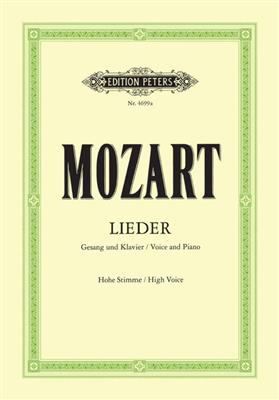 Wolfgang Amadeus Mozart: Leider: Chant et Piano