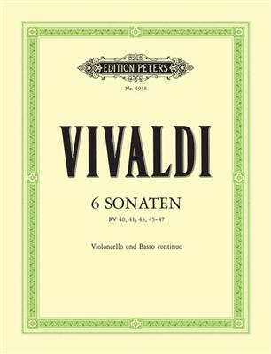Antonio Vivaldi: 6 Sonatas: Violoncelle et Accomp.