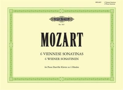 Wolfgang Amadeus Mozart: Viennese Sonatinas - Piano 4 Hands: Piano Quatre Mains