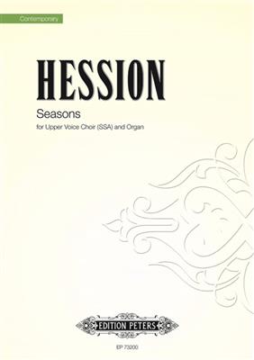 Toby Hession: Seasons: Voix Hautes et Piano/Orgue