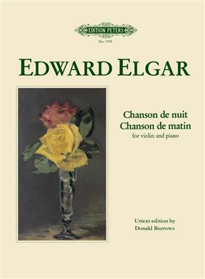 Edward Elgar: Chanson de matin- Chanson de nuit: Violon et Accomp.