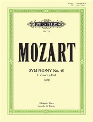 Wolfgang Amadeus Mozart: Symphonie 40 Kv550: Solo de Piano