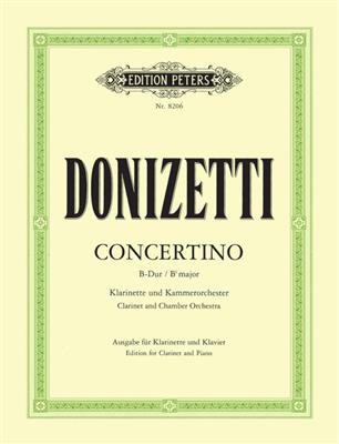 Gaetano Donizetti: Clarinet Concertino in B flat: Clarinette et Accomp.