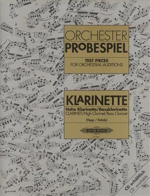 Orchester Probespiel Klarinette: Solo pour Clarinette