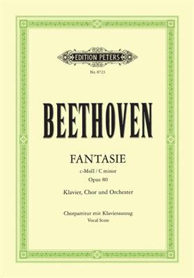 Ludwig van Beethoven: Fantasia in C minor Op. 80 Choral Fantasy: Chœur Mixte et Accomp.