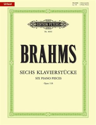 Johannes Brahms: Six Piano Pieces Op.118: Solo de Piano