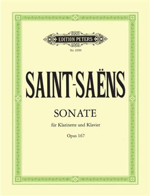 Camille Saint-Saëns: Clarinet Sonata In E-Flat Op.167: Clarinette et Accomp.