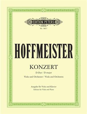 Franz Anton Hoffmeister: Konzert Für Viola und Orchester: Alto et Accomp.