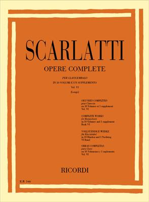 Domenico Scarlatti: Opere Complete Per Clavicembalo Vol. VI: Clavecin
