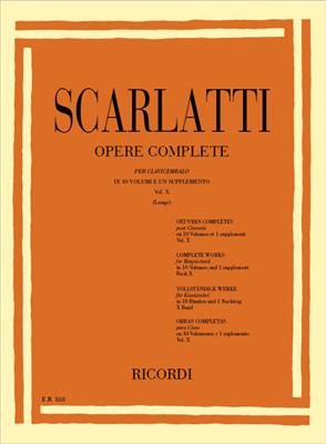 Domenico Scarlatti: Opere Complete Per Clavicembalo Vol. X: Clavecin