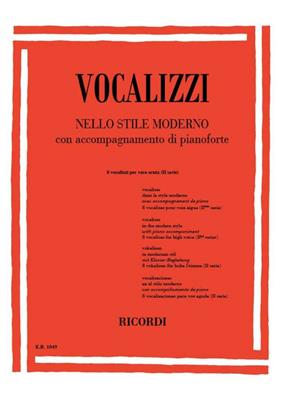 Vocalizzi Nello Stile Moderno. Ii Serie