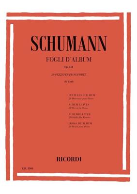 Robert Schumann: Fogli D' Album Op. 124: Solo de Piano